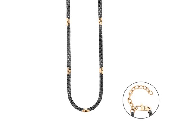 Collier 4US: Cesare Paciotti Homme in Acier 4UCL8536 - 4UCL8536